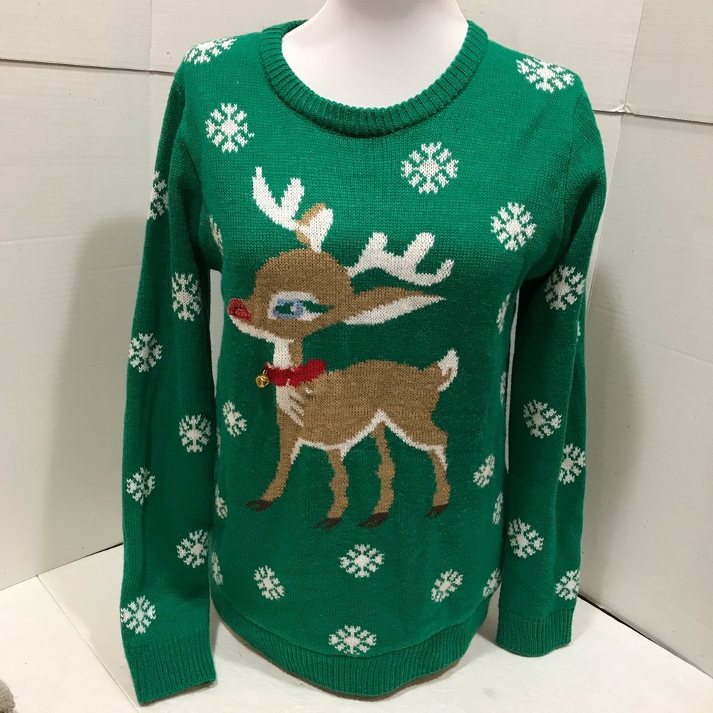 Altar’d State Christmas Light Up Sweater SIZE S
